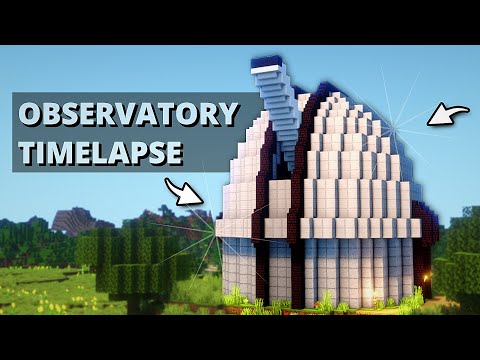 Minecraft Timelapse: Simple Observatory