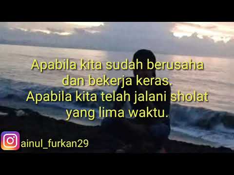 Terkadang aku minder karna miskin