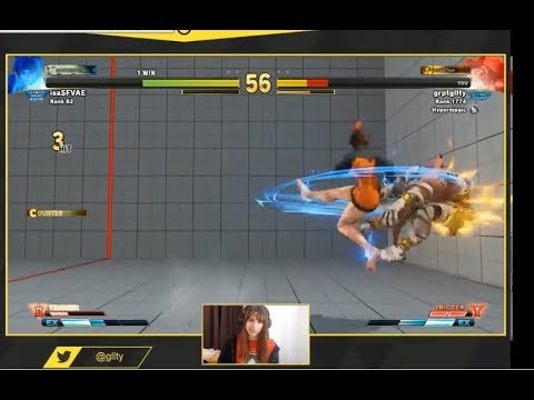 Street Fighter V | SFV Gllty (DHALSIM) Vs IsaSFVAE(SAKURA)