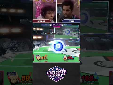 Void was like "160% ? Hold my beer" AND CAME BACK AGAINST SPARGO!!! #smashultimate #shorts #gaming