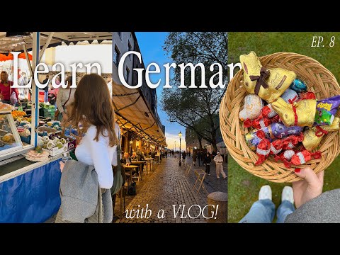 (with sub) Learn German with a VLOG! Ep. 8 / Münster, Düsseldorf & Easter celebrations 💛🐣