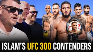 BISPING: Who from UFC 300 is NEXT for Islam Makhachev? Gaethje, Oliveira, Holloway, Tsarukyan