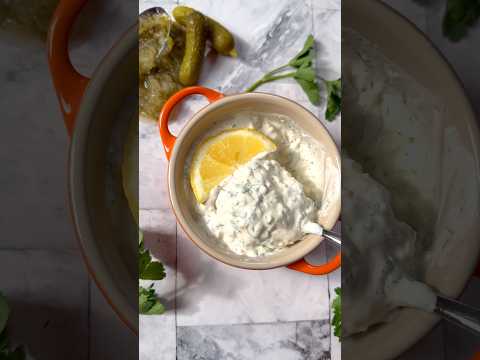 Homemade Tartar Sauce Recipe #shorts