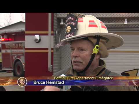 Auto Shop in Bemidji Catches Fire - Lakeland News at Ten - March 30, 2015