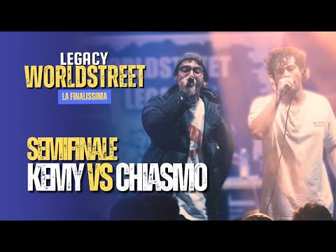 CHIASMO vs KEMY - SEMIFINALE - PERUGIA - Worldstreet Legacy - Freestyle Rap Battle