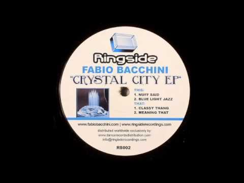 Fabio Bacchini- Meaning That