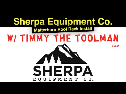 Sherpa Equipment Co. Matterhorn Roof Rack Installation on a 3rd Gen Toyota 4Runner