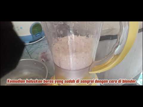 TUTORIAL PEMBUATAN JAMU BERAS KENCUR INSTAN OLEH PMM KEL 27 GEL 12 UMM