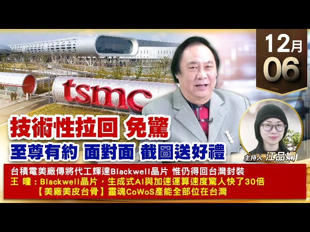 【財經至尊】王曈 1206《【技術性拉回 免驚】》虎門+30% 三集瑞⊕，世芯 尼克森 千如 創新高，川湖再創歷史新高 南俊再攻｜【波段獲利王、實戰驗證真功夫第一名】加入line@ king5588