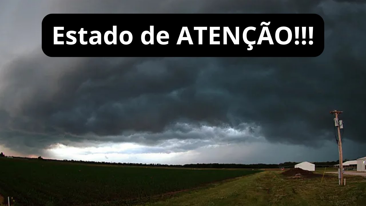 ATENÇÃO para chuva forte e alto risco de temporais no RS.