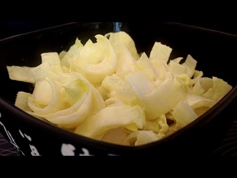 Quick Endive salad - Szybka Salatka z Cykorii - Ania's Polish Food Recipe #30