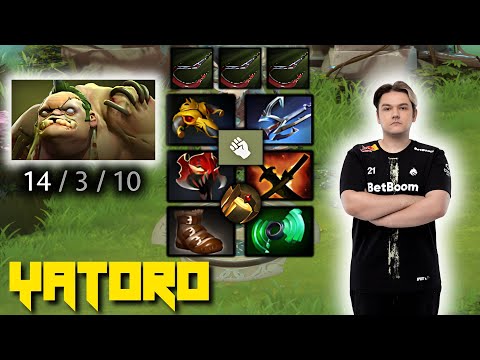 Yatoro Pudge Hook Master - Pro Gameplay [Observe & Act]