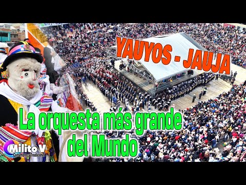 THE LARGEST ORCHESTRA IN THE WORLD (29 orchestras participated in this performance, in Yauyos - J...