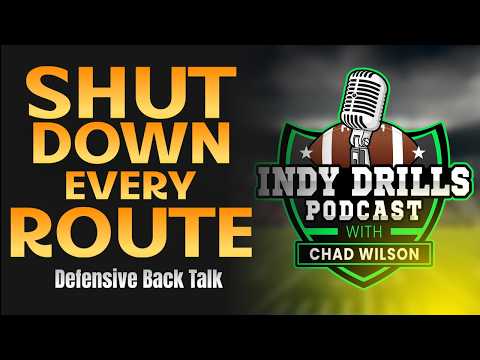 Lock Down Receivers: Off-Man & Zone Coverage Secrets + Tackling Tips I Indy Drills Podcast Ep. 62