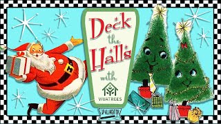 I'm Decking the Halls with VivaTrees this year! Hykolity 6.5 ft Flocked Pre-Lit Tree