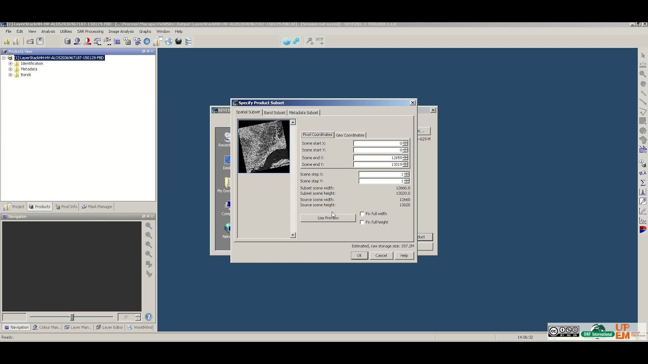 Tutorial - How to export data with Sentinel-1 Toolbox ?