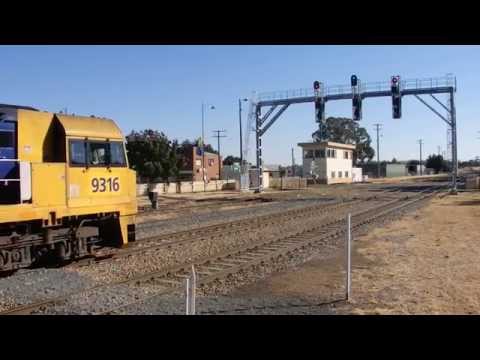 Junee Trains 9316, NR82, 9305 & NR21 with 3MB2