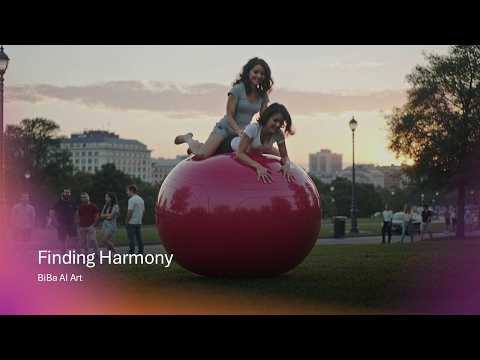Finding Harmony - "Watch the city stop to stare: Finding perfect balance where no one expects it."