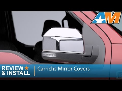 2015-2016 F-150 Carrichs Mirror Covers - Chrome ABS Review & Install