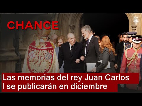 Las memorias del rey emérito Juan Carlos I verán la luz la primera semana de diciembre