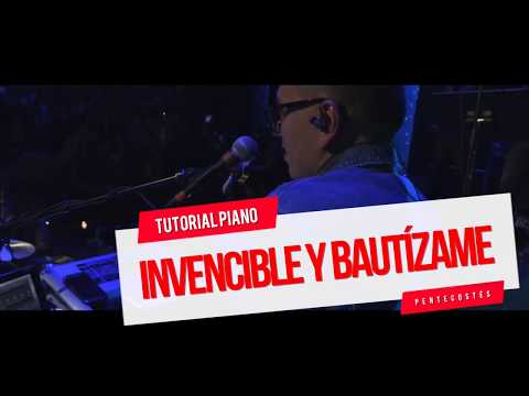 " TUTORIAL PIANO" | INVENCIBLE & BAUTÍZAME | Album Pentecostés - Miel San Marcos
