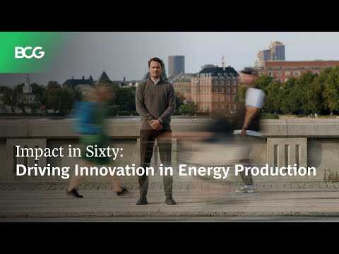 60秒でわかる：エネルギー生産におけるイノベーション推進 (Impact in Sixty: Driving Innovation in Energy Production)