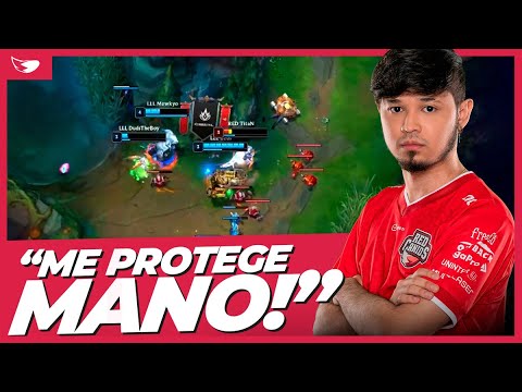 UMA ESTREIA RUIM... - MIC Aberto by HyperX (RED x LOUD/FLAMENGO) | CBLOL 2º SPLIT