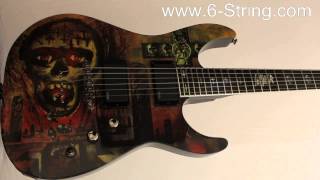 ESP LTD Slayer 2013 Seasons in the Abyss Jeff Hanneman Graphic Series Electric Guitar