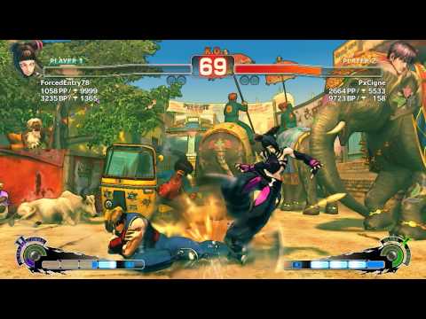 Super Street Fighter 4 AE 2012 ForcedEntry78 (Juri) vs PxCigne (Guy)