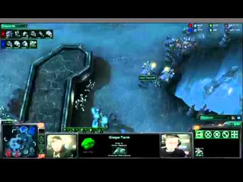 MLG Columbus 2011 - Starcraft II - Game 1 - MouzThorZain (T) VS DignitasSelect (T) Part 1/2