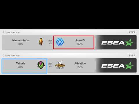 CSGO Lounge Betting Predictions - Masterminds Vs AvantG, TMinds Vs Athletico