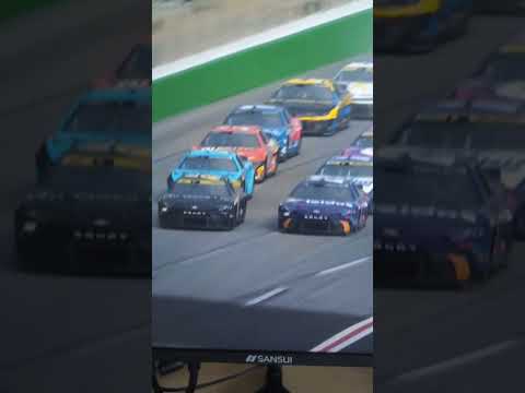 Atlanta Restart, 80 To Go #nascar #atlanta