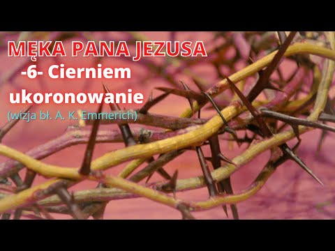 MĘKA PANA JEZUSA -6- Cierniem ukoronowanie (wizja bł. A. K. Emmerich)