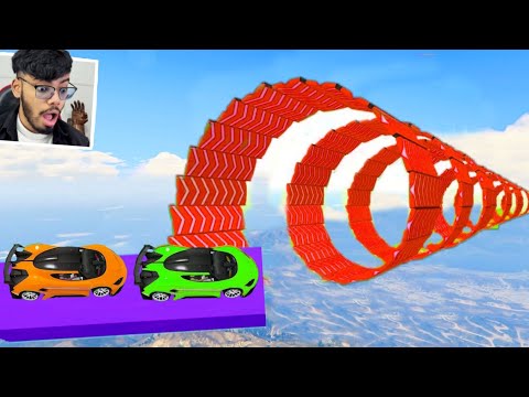 Hardest Parkour 0.0006% People Jump in Volcano After This Race in GTA 5!