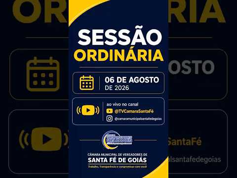 Sessão Ordinária 06/08/2026