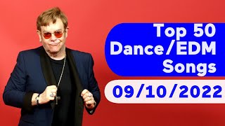 🇺🇸 Top 50 Dance/Electronic/EDM Songs (Septem