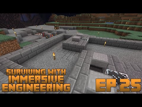 Surviving With Immersive Engineering :: Ep.25 - Zombie Shooting Gallery