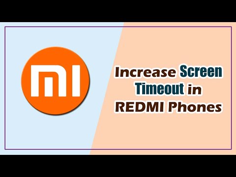How to Screen Timeout Setting in Redmi Phones // Screen Timeout setting MI mobiles