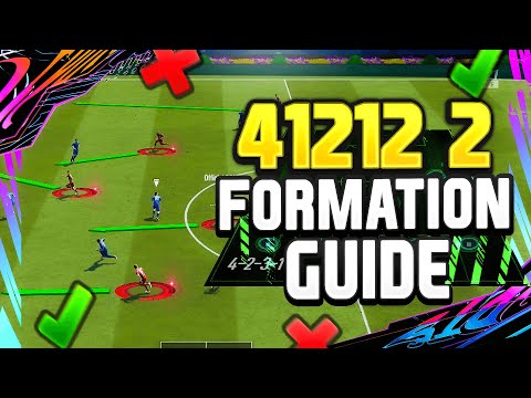 FIFA 21 41212(2) BEST CUSTOM TACTICS & INSTRUCTIONS! HOW TO PLAY WITH THE 41212! - ULTIMATE TEAM