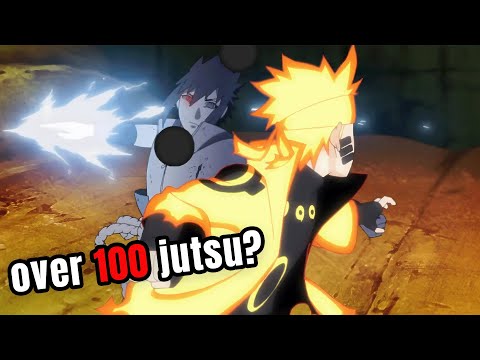 How Many Jutsu Did NARUTO and SASUKE Use At The Final Valley