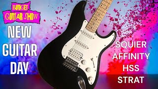 NEW GUITAR DAY: squier affinity strat