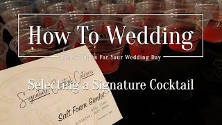 How to Wedding: Selecting a Signature Cocktail with Simeon Priest of Equal Parts Cocktail Company