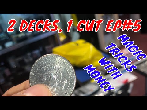 3 INSANE COIN MAGIC TRICKS! 2 DECKS 1 CUT EPISODE 5 WITH HARRY NARDI (MAGIC REVIEW)