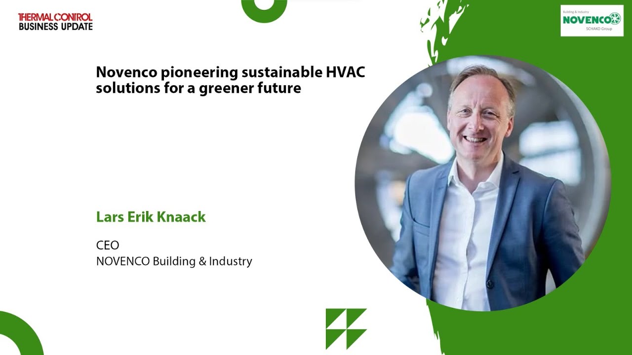 Novenco pioneering sustainable HVAC solutions for a greener future