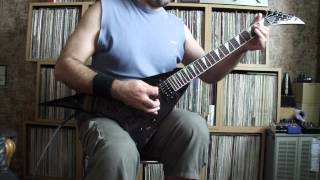 Video thumbnail for WELDER (X-MachinE) Apocalypse is my Name [Jackson RRXT Transparent Black,Through-Body Neck] by X-MachinE