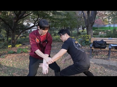 Wing Chun vs Wing Chun Striking & Grappling Techniques with @Kevin Lee