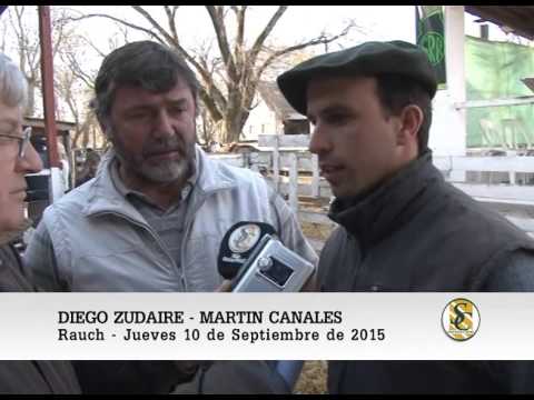 10-09-15 Nota Diego Zudaire y Martin Canales - Cabaña La Z - Rauch.
