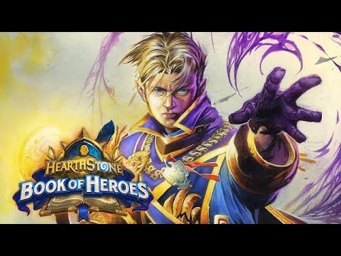 (after patch) Book of Heroes  -  Anduin vs King Varian - gameplay walkthrough [Hearthstone]
