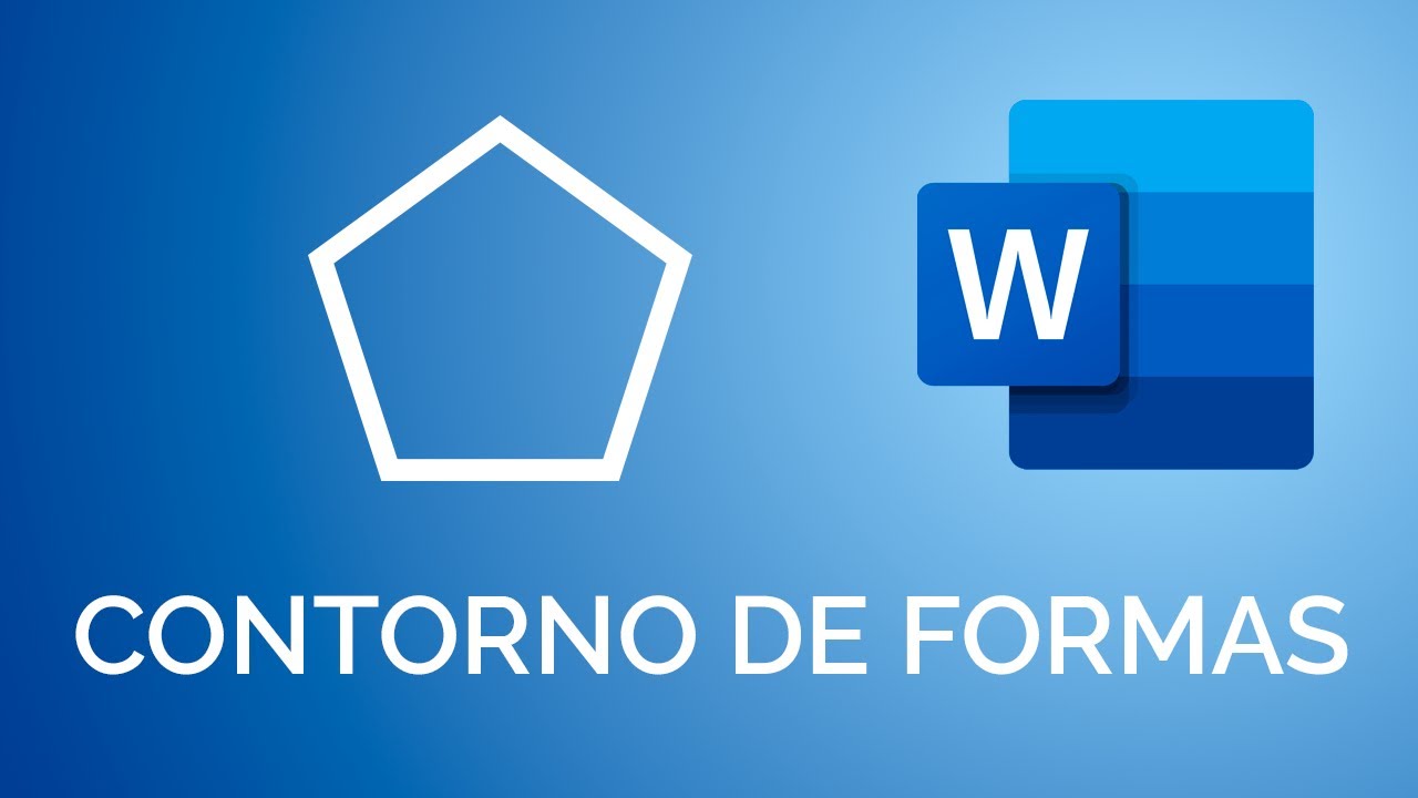 El CONTORNO DE FORMAS en Word