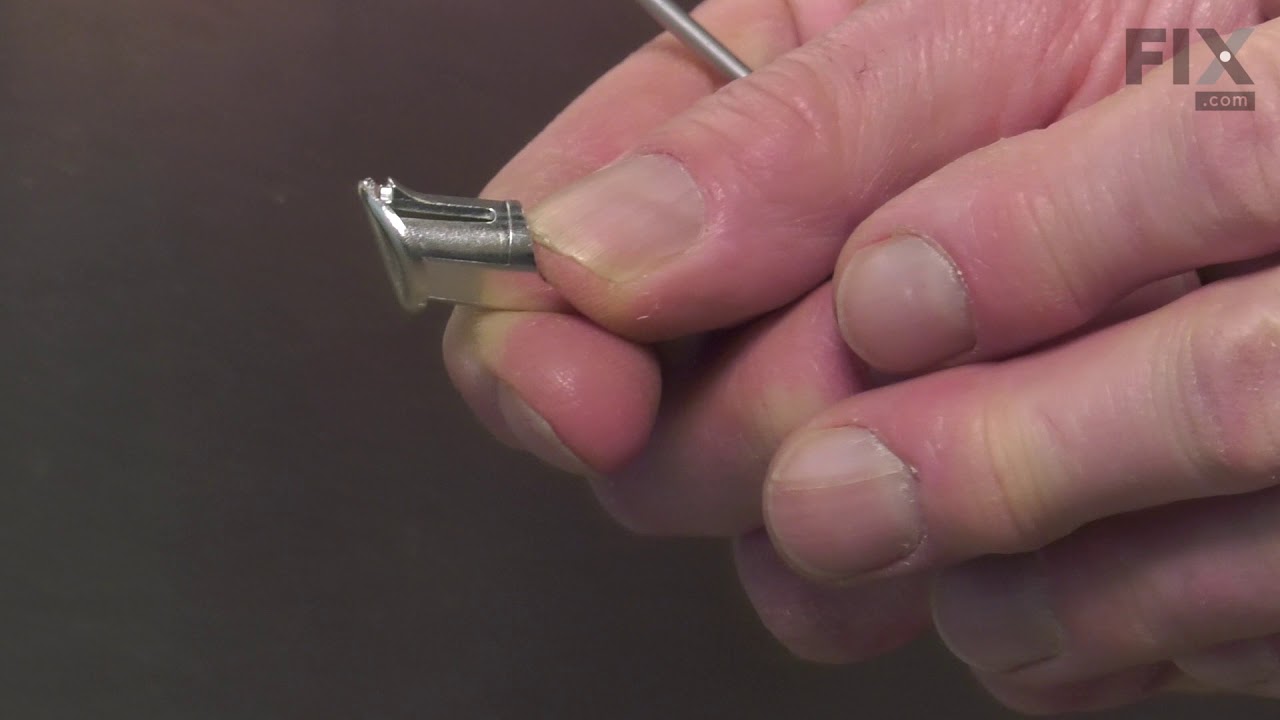 Replacing the Handle End Cap - Chrome Plated